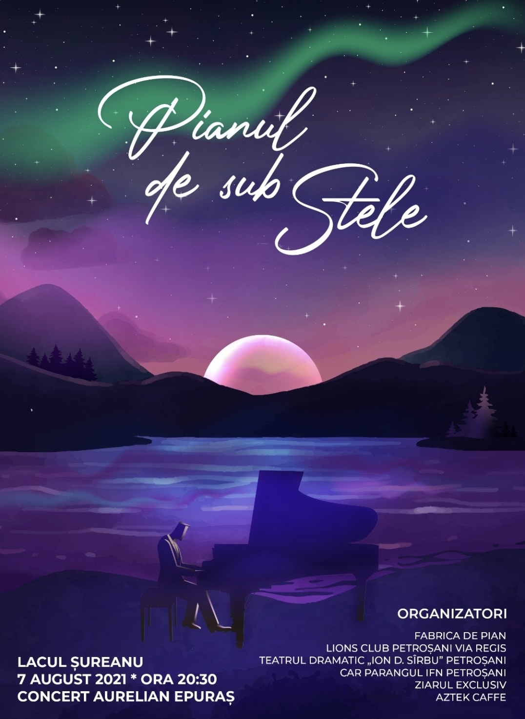 Afiș - Pianul de sub stele